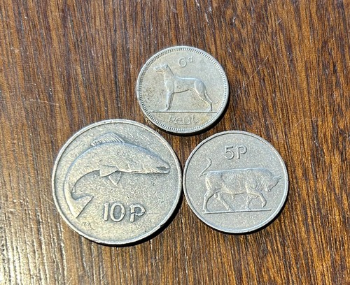 Bundle irish coins 1960 - irish,