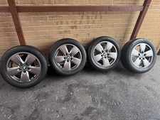 4x Genuine BMW 16" 1 2 Series Alloy Wheels F40 F44 6897609 205 55 Tyres 517 Mini