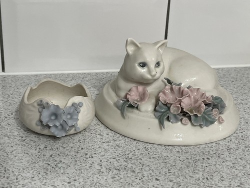Chessell pottery cat - cat, &