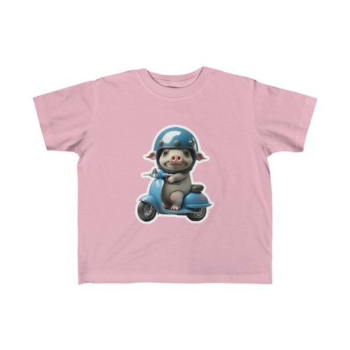 Toddler cute pig - pig, on