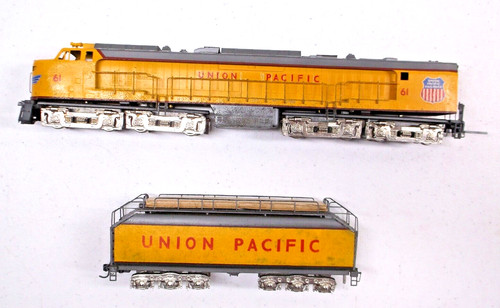 Trains inc brass u p - brass, u.p