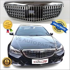 For Mercedes E-Class W212 E400 Maybach Facelift Front Bumper used Grille 2013-16
