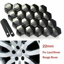 20x 22mm Black Wheel Nut Bolt