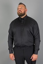 Mens Black Cufflink Shirt &