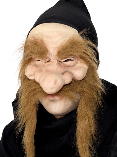 Gold digger mask old man - mask, half