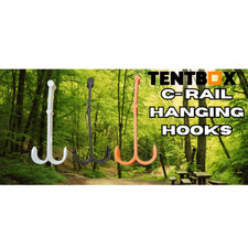 Tentbox C Rail hooks, Hangers