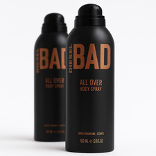 2x Diesel Only Bad Body Spray