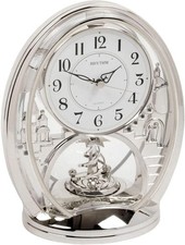 Rhythm Oval Mantel Clock