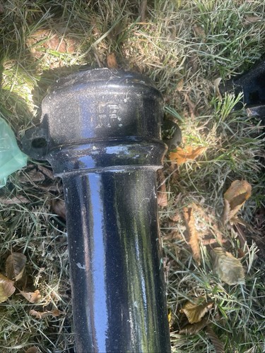 Cast iron round - iron, downpipe