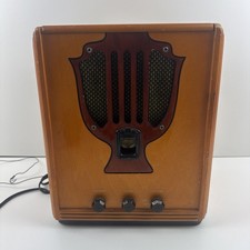 Retro Vintage Wooden Radio CD
