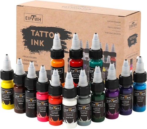 Colors tattoo ink set - colors,