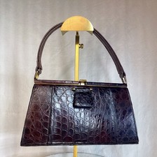 A beautiful vintage alligator