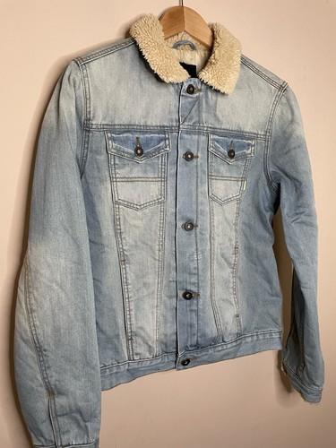 Asos blue denim jacket size - denim,
