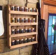 Rustic wooden spice herb - rustic,