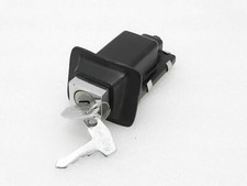 Vespa Black Seat Lock With 2