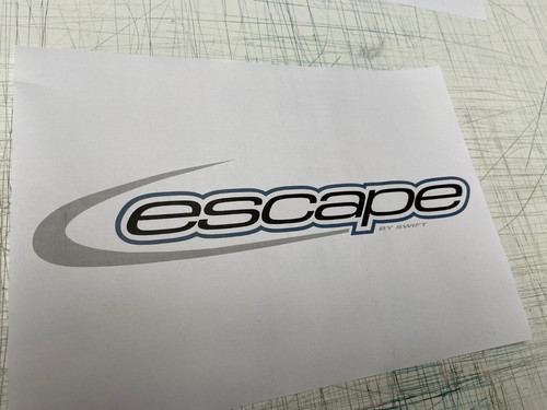 Escape swift motorhome sticker - escape,