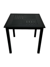 Square garden dining table - garden,