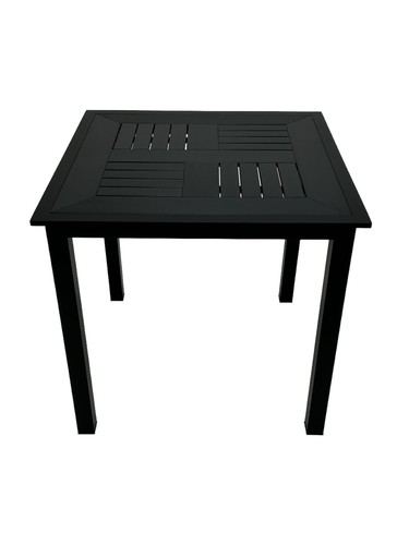 Square garden dining table - square,