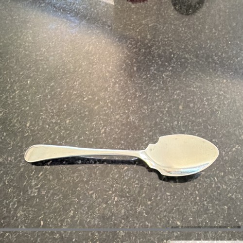 Solid silver spoon - solid, hallmarked