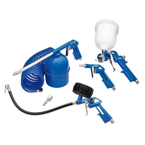 Draper air tool kit - 1/4", bsp