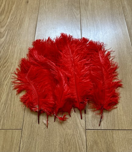 10x ostrich marabou feathers - marabou,