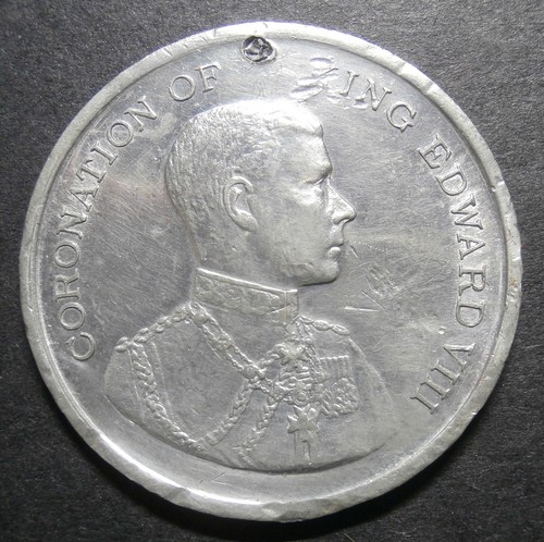 Edward viii medallion - edward,
