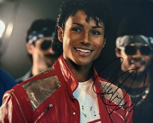 Jaafar jackson signed 10x8 - jackson,