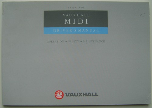 Vauxhall midi van wagon - vauxhall, 4x2
