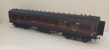 O gauge 7mm KITBUILT LMS 3rd Corridor Stanier Coach Maroon 95651 (Westdale?)