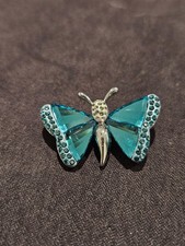 Genuine Swarovski Butterfly Brooch