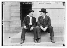 J.L. Wortham left and Senator