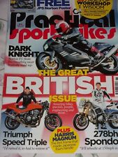 Practical Sportsbikes 06/16 Triumph Speed Triple. FZS600 Fazer vs Suzuki SV650