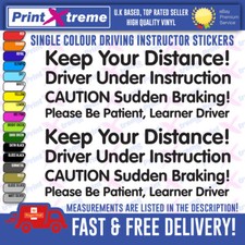 Learner Car Stickers ADI