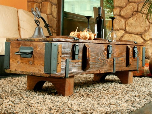 Antique style coffee table - style,
