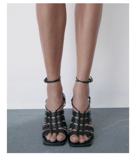 Zara high heel - high, leather