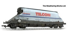 Bachmann JGA Bogie Hopper Wagon TILCON *PRO WEATHERED LOOK*
