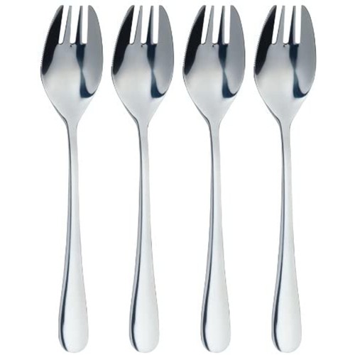 Piece stainless steel spork - stainless,