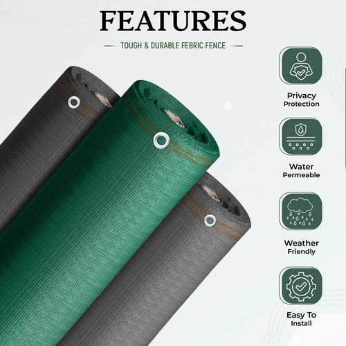 Garden privacy screen fence - privacy,