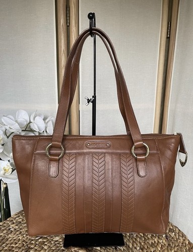 Hidesign tan leather medium