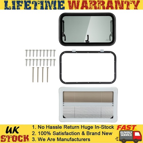 Motorhome hinged window double - hinged,
