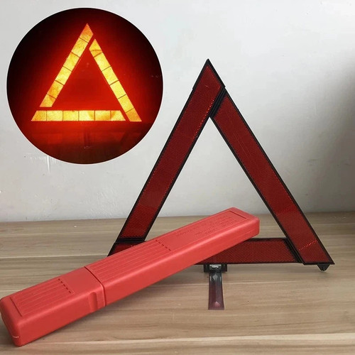 Large warning car triangle - large,