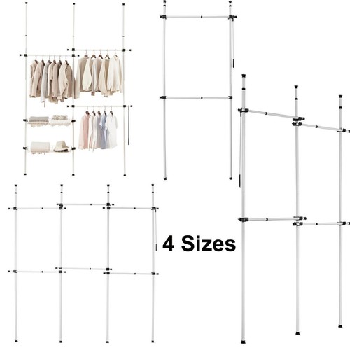 Telescopic clothes rack - telescopic,