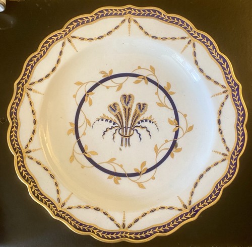 Rare early worcester - worcester, plate