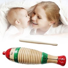 Fish Shaped Guiro Colorful