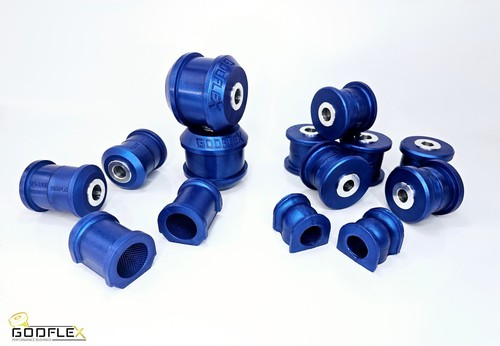 Front rear arm bushes - front, for