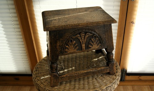 Antique oak tudor style - antique,