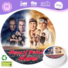 Cobra Kai Cake Topper