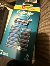 Gillette Mach 3 Blades 12 pack