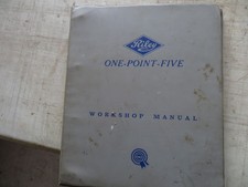 RILEY ONE POINT FIVE WORKSHOP