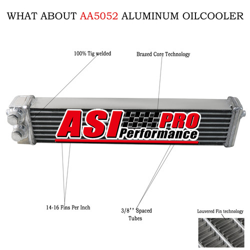 Aluminium oil cooler for - cooler,